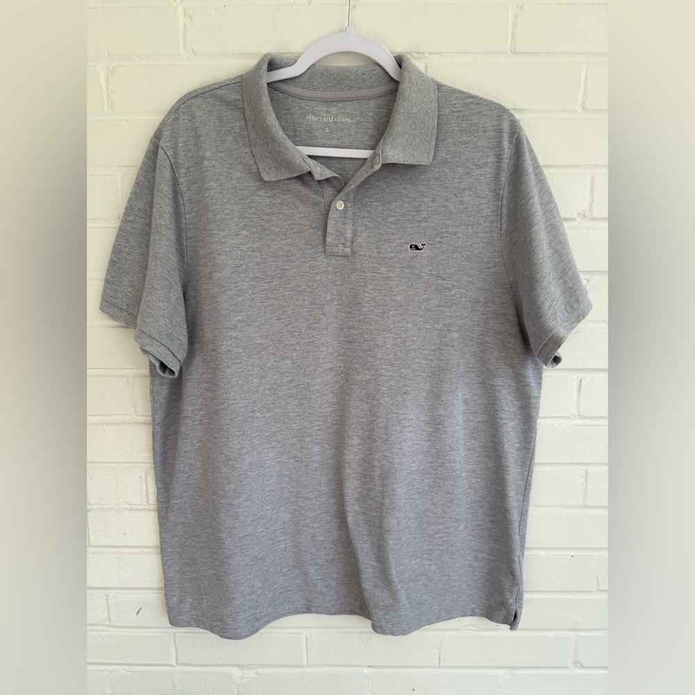 Vineyard Vines Gray Polo Shirt